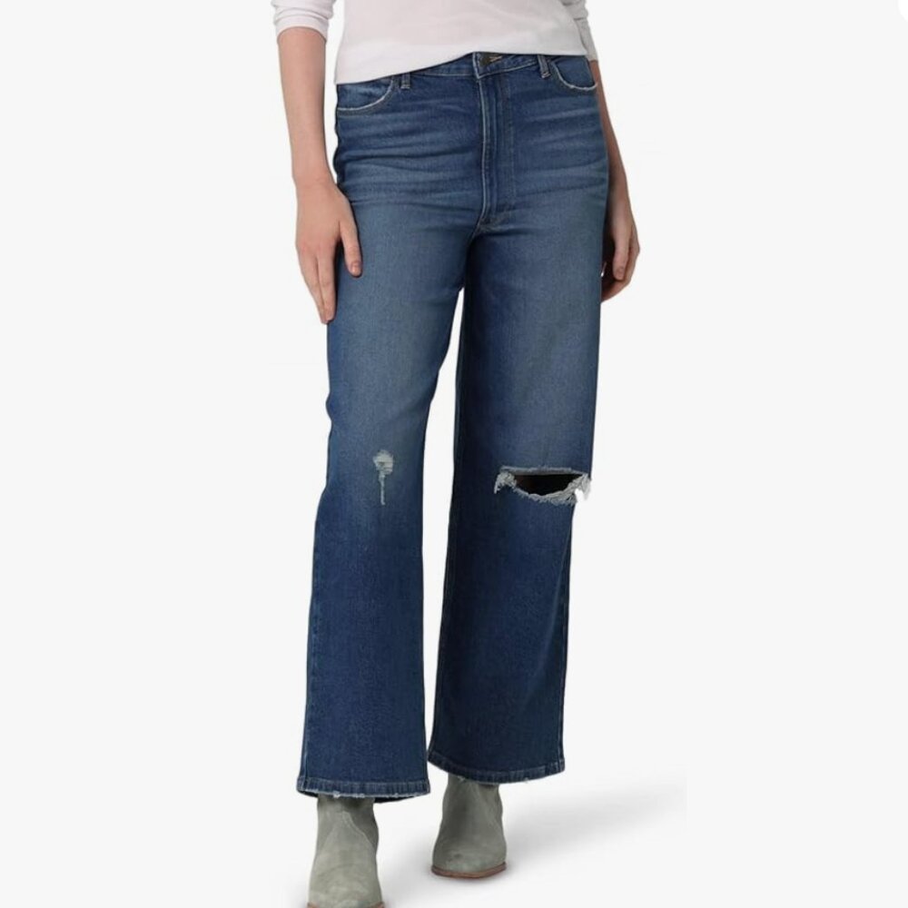 NWT Wrangler Women's High Rise Loose Straight Jeans 12/31